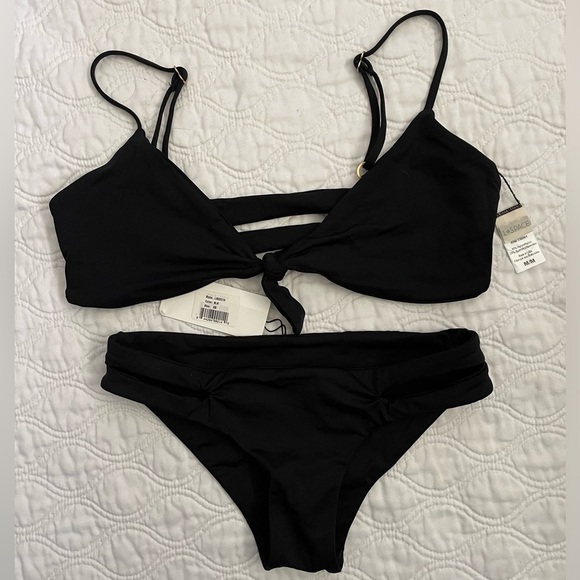 L*SPACE- black bikini- NWT - Picture 2 of 3